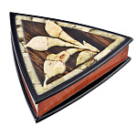 0026714 Янтарь ШКАТУЛКА "МОНА ЛИЗА" 230*170*95  (00403)