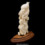 Скульптура "Осьминоги" (клык моржа), фотография 3. Интернет-магазин ЛАВКА ПОДАРКОВ