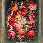 Поднос с авторской росписью "Цветы" 49х39 см, фотография 2. Интернет-магазин ЛАВКА ПОДАРКОВ