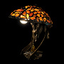 Настольная лампа из янтаря и бронзы "Мадонна", фотография 3. Интернет-магазин ЛАВКА ПОДАРКОВ