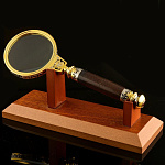 0021560/без подставки Златоуст ЛУПА украшенная, позолота в П/У RAZ-7633