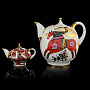 Комплект чайников "Красный конь". ИФЗ, фотография 1. Интернет-магазин ЛАВКА ПОДАРКОВ