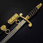 3280 Златоуст Оружие сувенирное КОРТИК "РЖД/Морской"  KRM