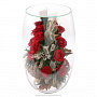 Цветы в вакууме "Красные розы", фотография 3. Интернет-магазин ЛАВКА ПОДАРКОВ