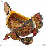 0021080 Хохлома Ковш "Рыбки" с ложкой (Зол/хохл) 10640000000