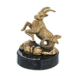 0029729 Микляихское литье НХПР "ЗНАКИ ЗОДИАКА КОЗЕРОГ"  Ж-125 (камень)