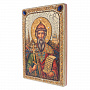 Икона из мореного дуба "Святой князь Владимир" 21х29 см, фотография 3. Интернет-магазин ЛАВКА ПОДАРКОВ