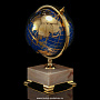 Глобус сувенирный на подставке из мрамора. Златоуст, фотография 2. Интернет-магазин ЛАВКА ПОДАРКОВ