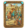 Икона подарочная "Вход Господень В Иерусалим" 15 х 20 см, фотография 3. Интернет-магазин ЛАВКА ПОДАРКОВ