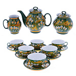   Хохлома СЕРВИЗ "ЛАНДЫШИ"  6 перс. (сливочник)