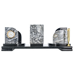 0053720/0003  Нат.камень Письменный прибор  320*100*110