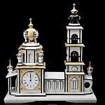Часы интерьерные из камня "Православный храм". Златоуст