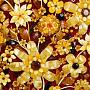 Картина янтарная "Букет цветов" 80х140 см, фотография 3. Интернет-магазин ЛАВКА ПОДАРКОВ