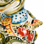 Фарфоровая статуэтка-копилка "Дракон". Гжель в цвете, фотография 6. Интернет-магазин ЛАВКА ПОДАРКОВ