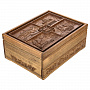 Деревянная резная шкатулка "Деловая", фотография 1. Интернет-магазин ЛАВКА ПОДАРКОВ