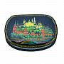 Шкатулка с художественной росписью "Московский Кремль", фотография 3. Интернет-магазин ЛАВКА ПОДАРКОВ