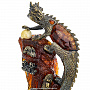 Скульптура из янтаря и бронзы "Китайский дракон на скале", фотография 14. Интернет-магазин ЛАВКА ПОДАРКОВ