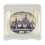 Шкатулка ларец-беседка "Москва" перламутровая, фотография 6. Интернет-магазин ЛАВКА ПОДАРКОВ