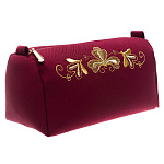 -2000357089480 Косметичка "Листопад" атлас (креп) Разм. 8*16*8 Мод. 403 Рис. 1079 п.х.с. РН4 