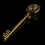 Сувенирный ключ "Подарок нефтянику" Сувенирный ключ "Подарок нефтянику"