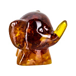 0046825 Янтарь Скульптура Слоник мини