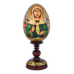 Пасхальное яйцо на подставке "Матрона Московская"
