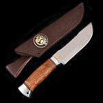 9676/С Златоуст Оружие сувенирное НОЖ "МЕДВЕДЬ 2" НС29 (позолот.,алюминий)