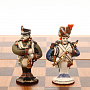 Шахматы деревянные "Бородино" с фарфоровыми фигурами, фотография 21. Интернет-магазин ЛАВКА ПОДАРКОВ