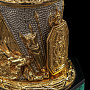 Часы каминные из малахита и бронзы с позолотой "Орел", фотография 11. Интернет-магазин ЛАВКА ПОДАРКОВ