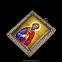 Икона "Святой мученик Леонид" (ростовская), фотография 1. Интернет-магазин ЛАВКА ПОДАРКОВ