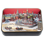 Шкатулка с художественной росписью "Старая Москва"