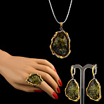 0053665/720012/13,70г  Серебро 925* КОЛЬЦО вст.Янтарь р/п 