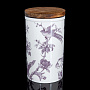 Банка с крышкой "Monplaisir Violet". Форма Стандартная. ИФЗ, фотография 4. Интернет-магазин ЛАВКА ПОДАРКОВ
