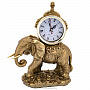 Настольные часы "Слон на камне", фотография 1. Интернет-магазин ЛАВКА ПОДАРКОВ