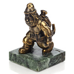 10577 Бронза скульптура "Лесоруб"   