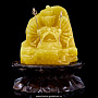 Скульптура из натурального янтаря "Богиня Гуань Инь 1000 рук", фотография 1. Интернет-магазин ЛАВКА ПОДАРКОВ