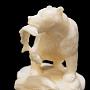 Скульптура из клыка моржа "Медведь с рыбой", фотография 6. Интернет-магазин ЛАВКА ПОДАРКОВ