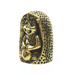 0042094 Микляихское литье Наперсток "ЕЖИК" Ж-155