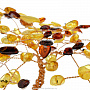 Денежное дерево из янтаря. 105 камней, фотография 1. Интернет-магазин ЛАВКА ПОДАРКОВ
