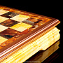 Шахматы в ларце с янтарными фигурами "Балтика", фотография 9. Интернет-магазин ЛАВКА ПОДАРКОВ