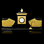 Часы настольные из натурального камня, фотография 1. Интернет-магазин ЛАВКА ПОДАРКОВ