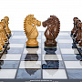 Шахматы с перламутром и деревянными фигурами "Стаунтонт" 45х45 см, фотография 5. Интернет-магазин ЛАВКА ПОДАРКОВ