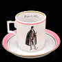0048056/81.25657.00.1 ЛФЗ НАБОР ПОДАР.Чайный Гербовая 220мл"Modes de Paris"розовыйТН1 чайный набор, фотография 1. Интернет-магазин ЛАВКА ПОДАРКОВ