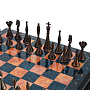 Шахматы с металлическими фигурами 45х45 см, фотография 2. Интернет-магазин ЛАВКА ПОДАРКОВ