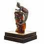 Скульптура из янтаря и бронзы "Китайский дракон на скале", фотография 12. Интернет-магазин ЛАВКА ПОДАРКОВ