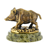 139260 Бронза Скульптура "Кабан" малая