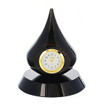 0052920 Обсидиан Часы "Капля (на подставке)" 