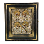 Икона в киоте "Благословение Матерей" 27х31 см