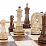 Шахматный ларец с деревянными фигурами 33х33 см, фотография 9. Интернет-магазин ЛАВКА ПОДАРКОВ