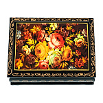 202936/11 ШКАТУЛКА ПРИНТ "ЦВЕТОЧНЫЕ МОТИВЫ",пион,10*8*3,5 см